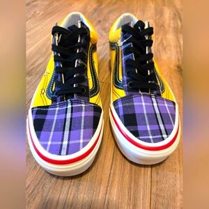 NEW VANS Era 95 DX Anaheim Factory Plaid Paisley Panda Unisex Shoes Size-7.5